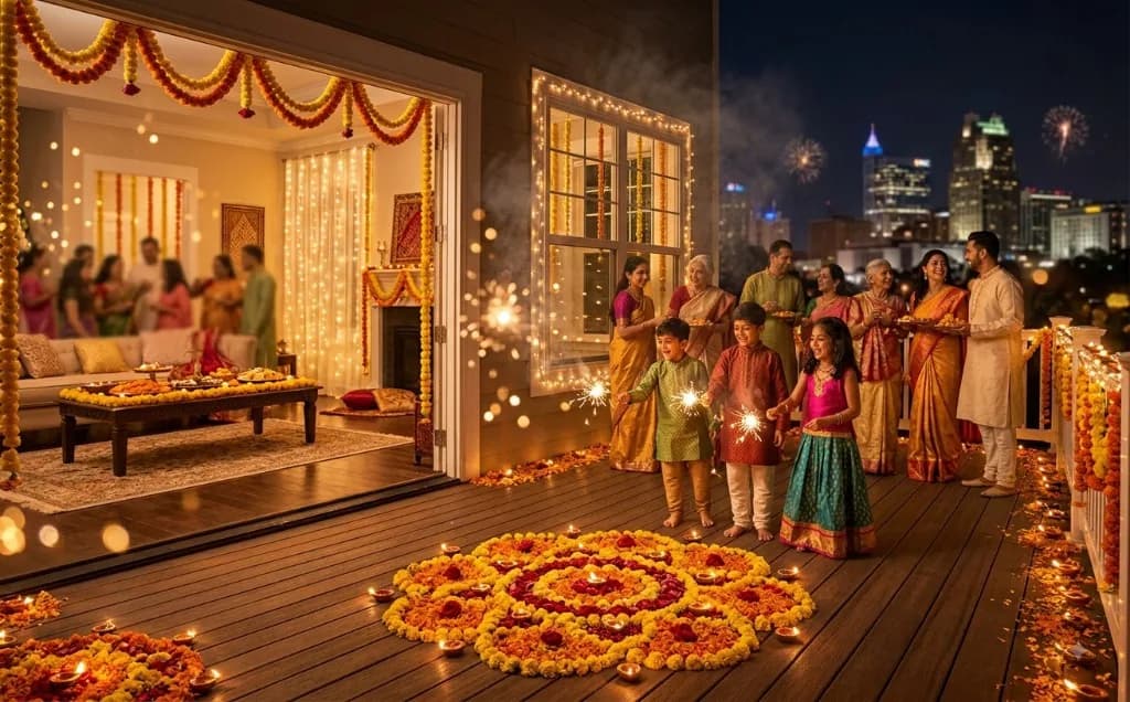 Diwali night